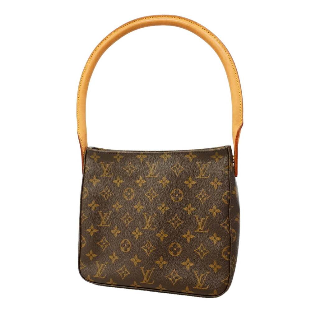 Louis Vuitton Looping Handbag Canvas Mm #325318L98B